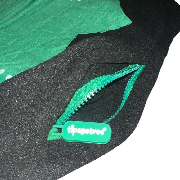 Tipsy Elves CHRISTMAS TREE BALL VELCRO TOSS GAME JUMPSUIT/ONESIE | NEW/NWOT🎄🎄 - Picture 11 of 16